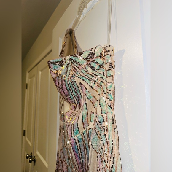 Missord One Shoulder Sequin Formal Dress - Picture 11 of 14